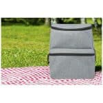 Thermal,Bag,With,A,Set,Of,Dishes,On,A,Checkered